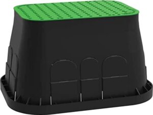 Шахта кутия за земя DRAINbox 405x280x300 със зелен капак Arnocanalи до 1200кг.